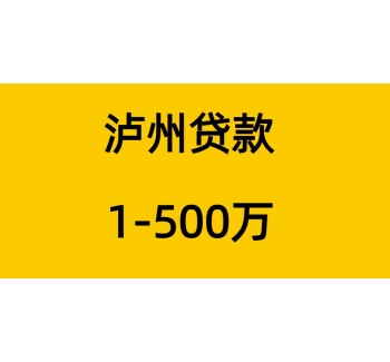 泸州信用贷款